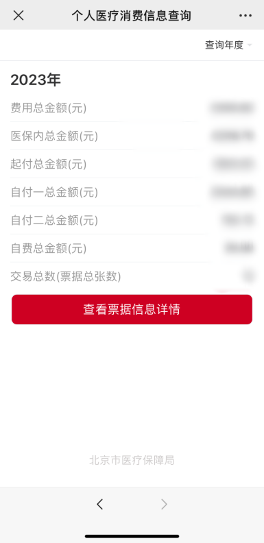 如何查詢個人醫療消費信息？