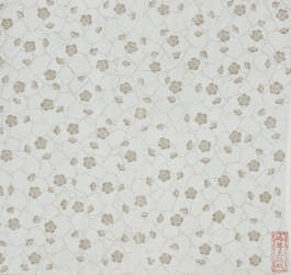 清乾隆梅花玉版箋。 清乾隆梅花玉版箋。