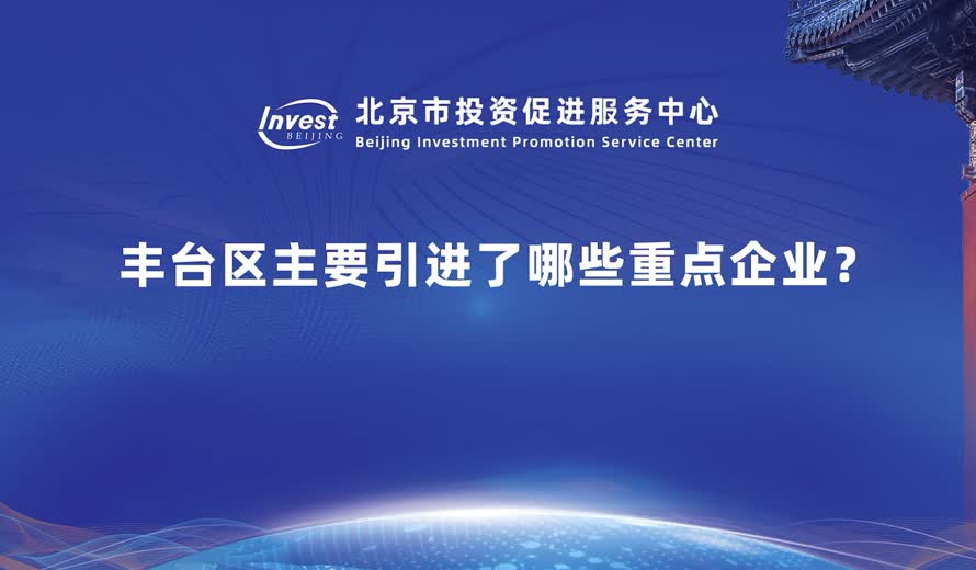 豐台區主要引進了哪些重點企業？
