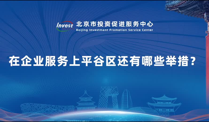 在企業服務上平穀區還有哪些舉措？