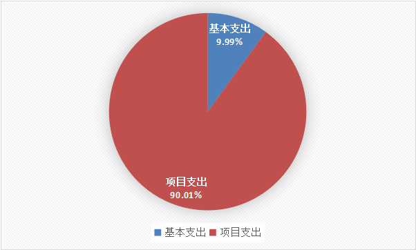圖1：基本支出和項目支出情況