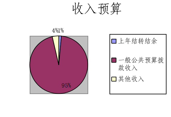 圖1:收入預算 圖1:收入預算