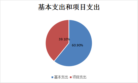 圖2:基本支出和項目支出情況 圖2:基本支出和項目支出情況