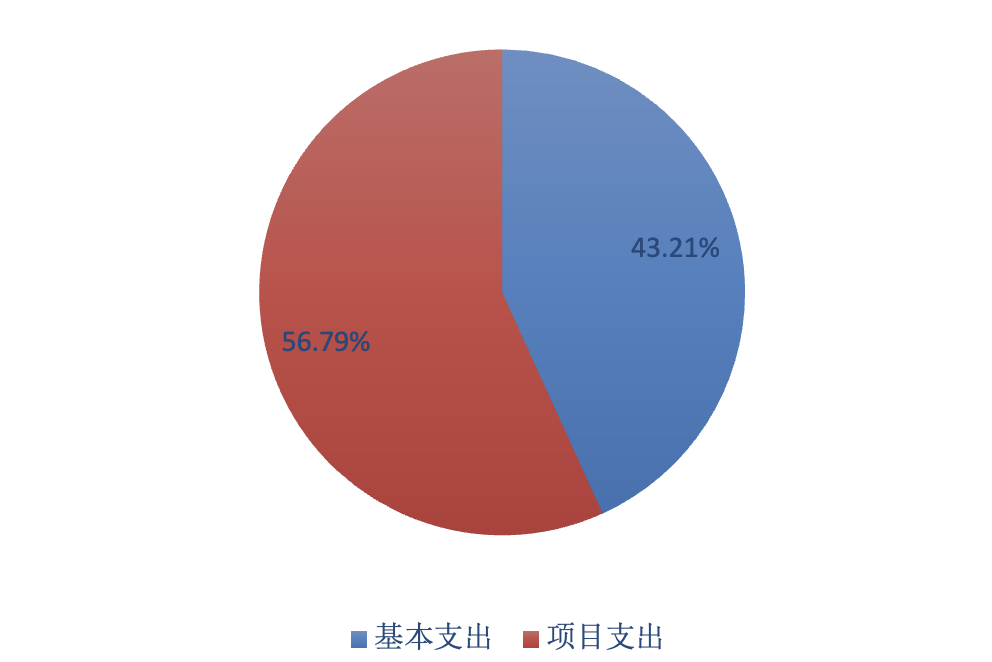 圖2:基本支出和項目支出情況 圖2:基本支出和項目支出情況