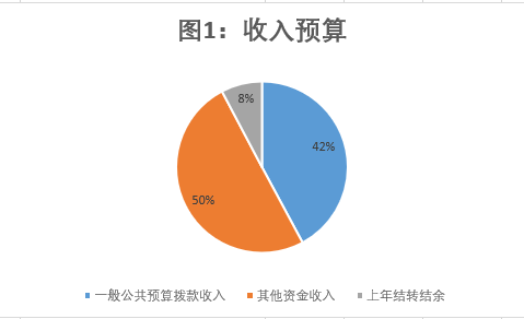 圖1:收入預算 圖1:收入預算