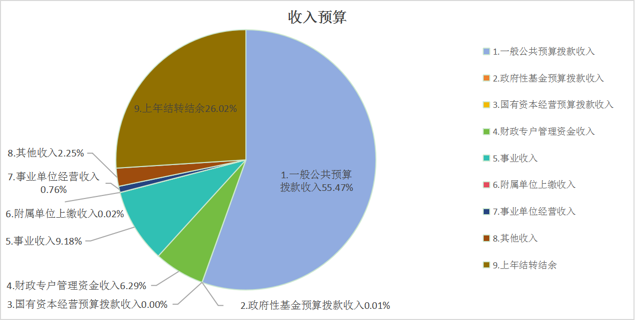 圖1:收入預算 圖1:收入預算
