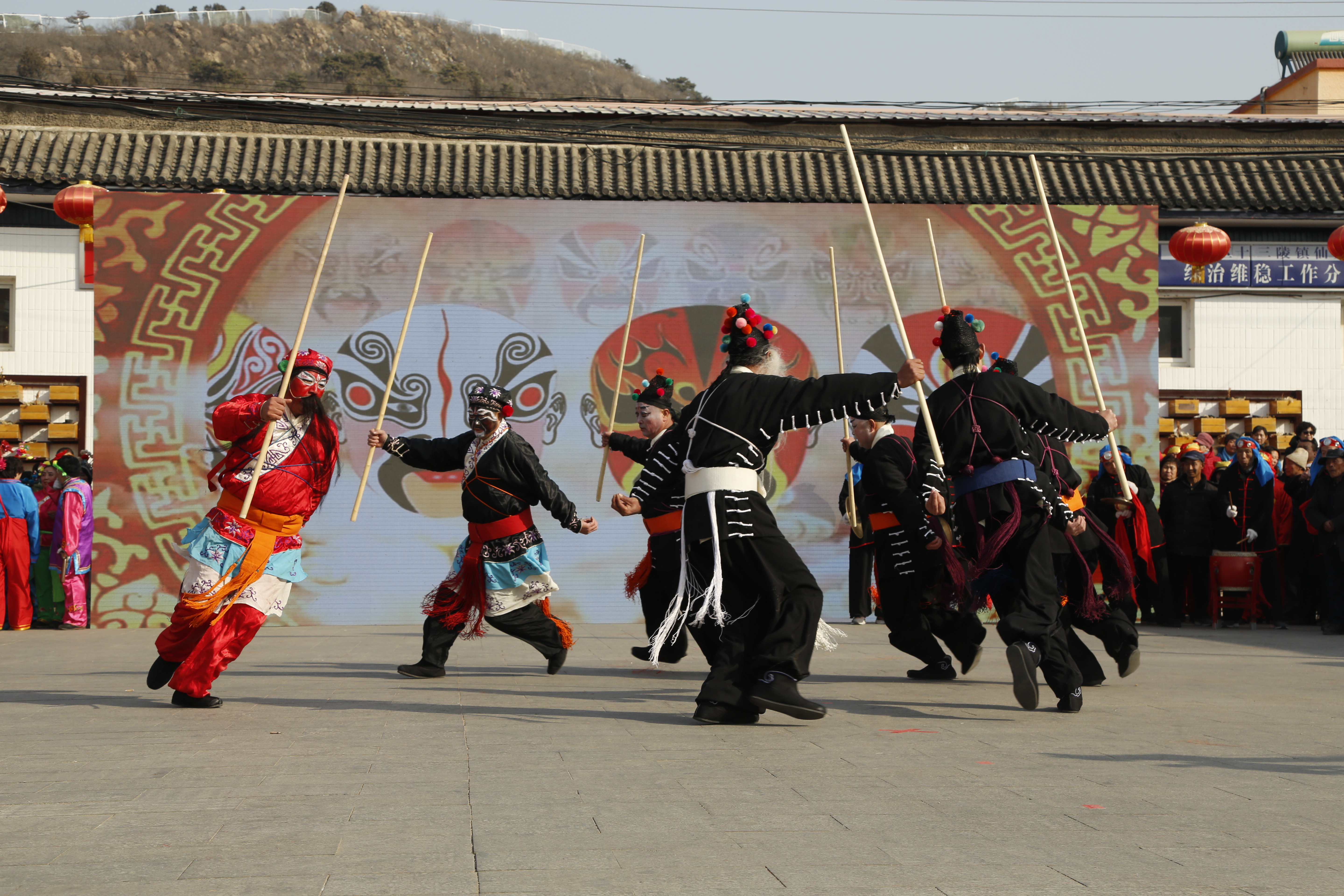 獻陵村五虎少林棍