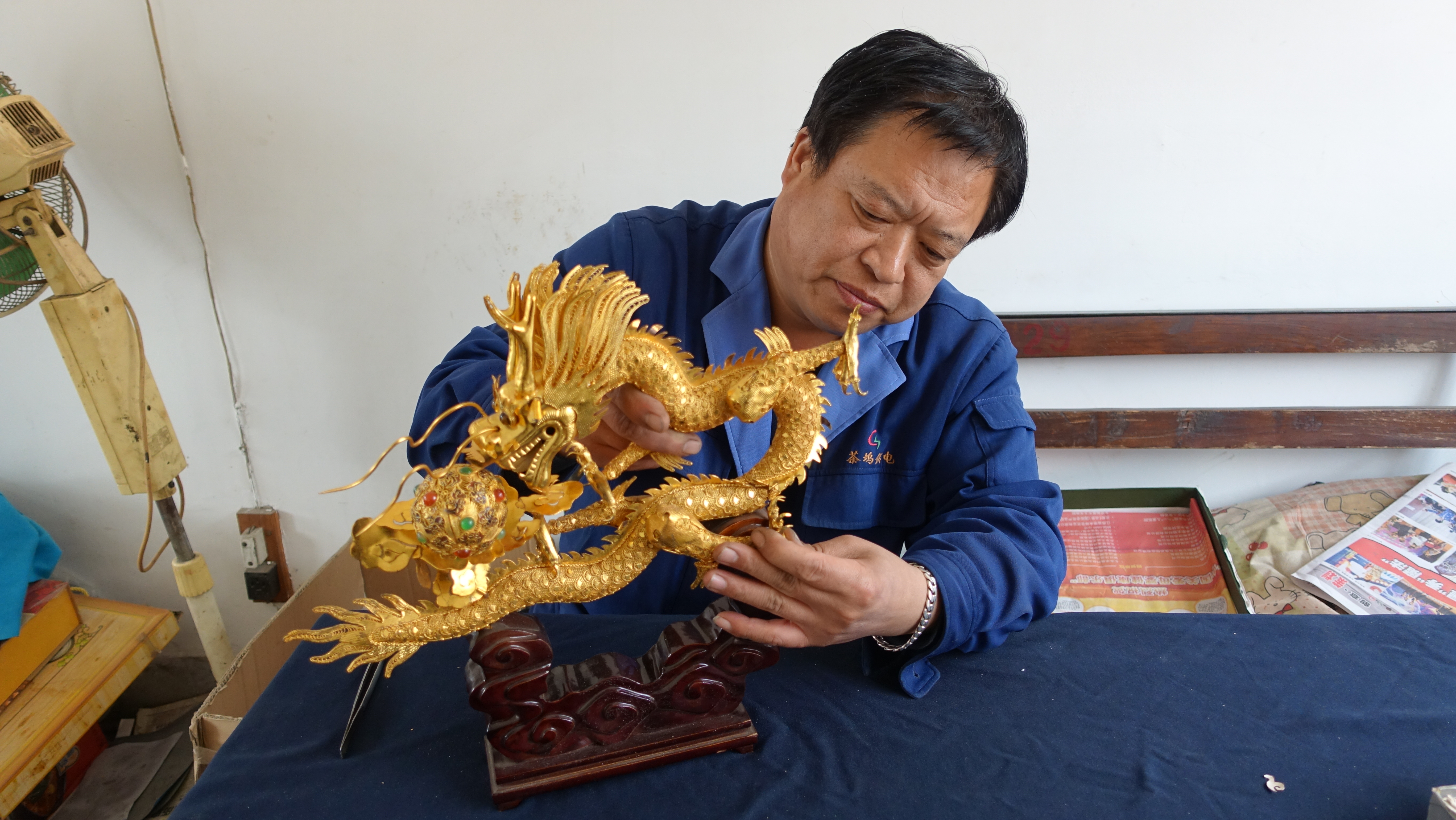 花絲鑲嵌金銀細工工藝