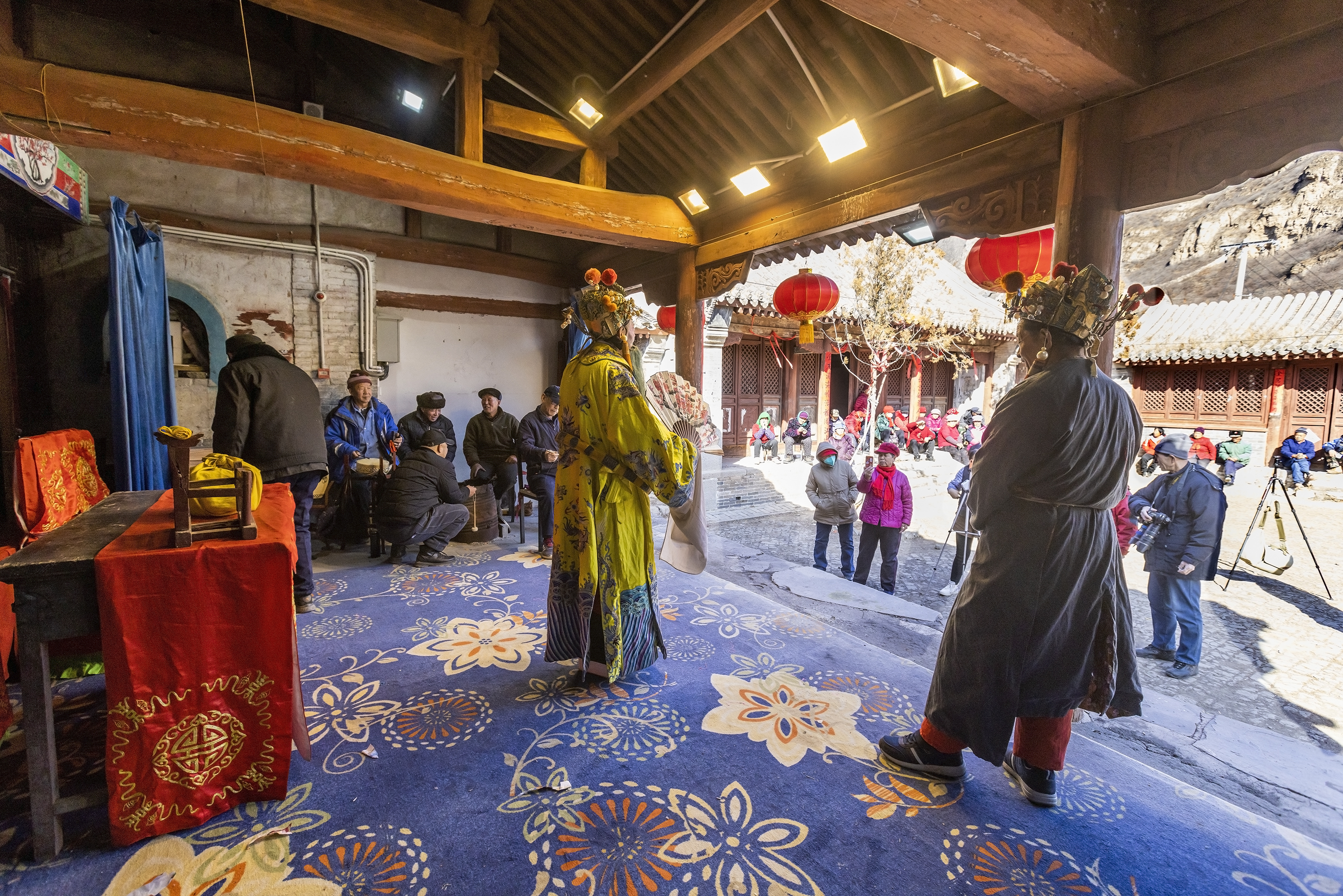 長峪城山梆子戲