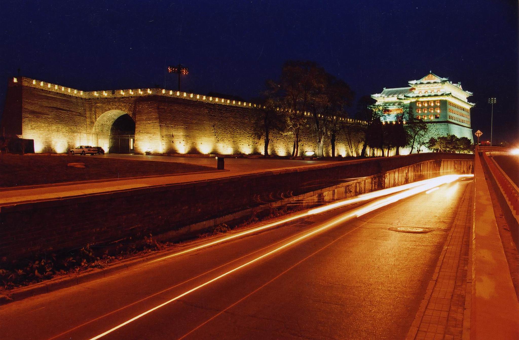 角樓夜景效果 角樓夜景效果