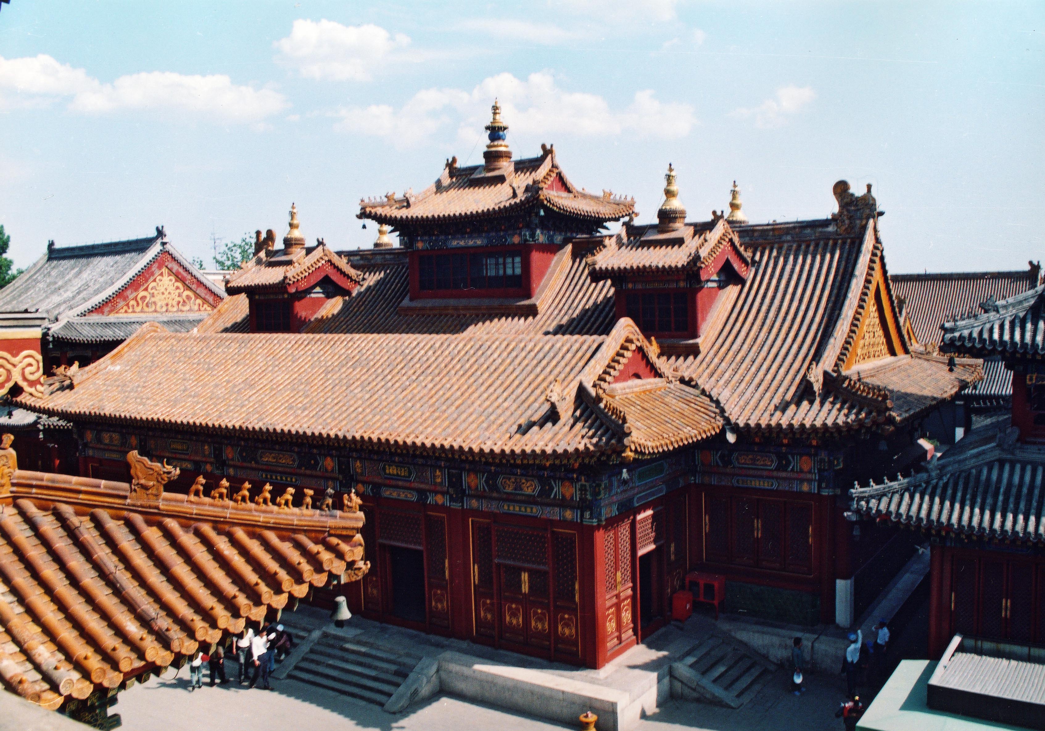 雍和宮——法論殿外景