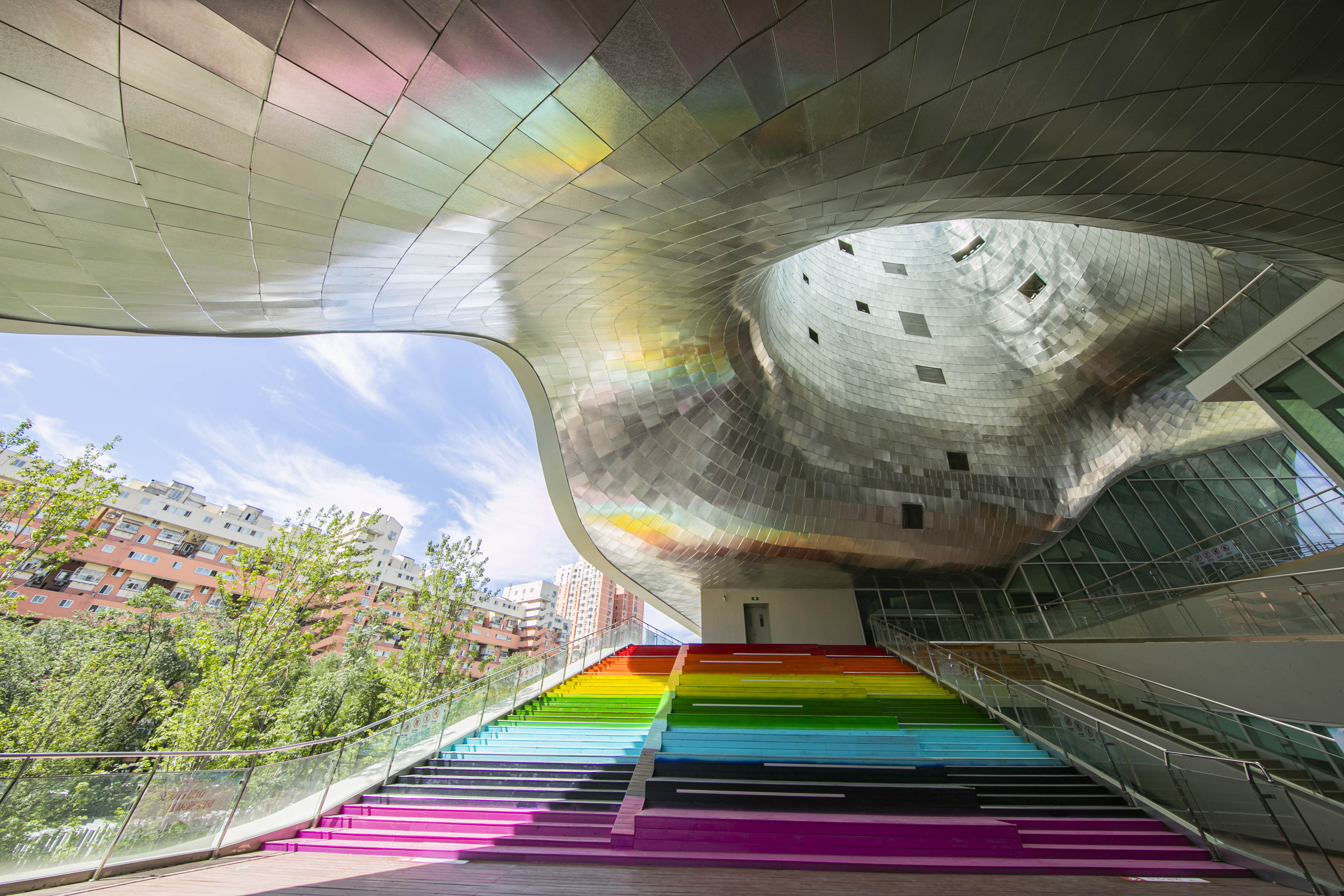 石景山區文化中心3樓戶外平台