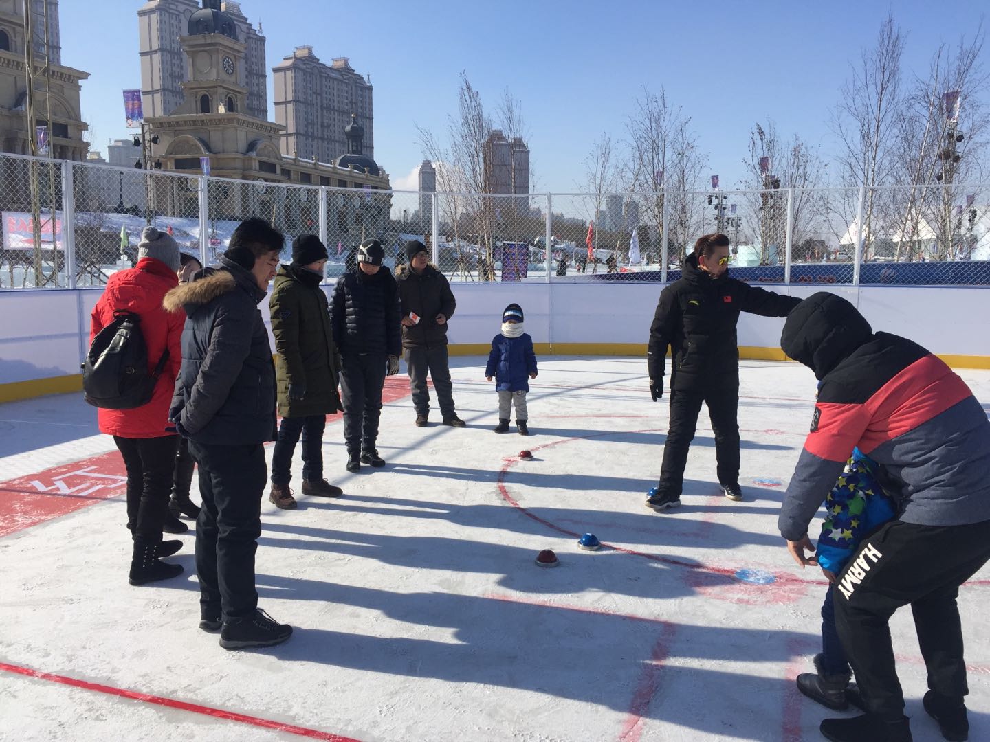 2018年哈爾濱未來之星陽光體育大會 冰蹴球項目推廣活動