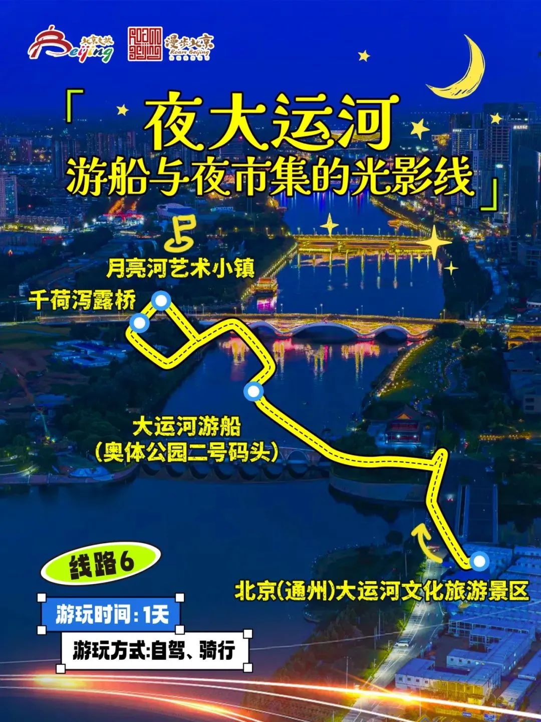 10條“漫步北京-追光夜遊”主題遊線路