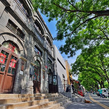 崇雍大街改造即將收尾 重裝亮相京韻十足