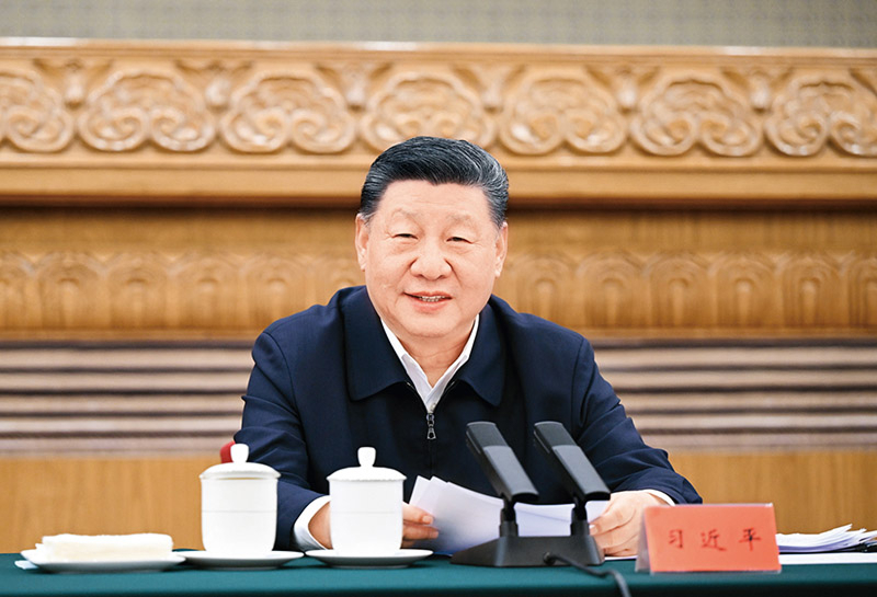 2025年2月17日,中共中央總書記、國家主席、中央軍委主席習近平在京出席民營企業座談會並發表重要講話。 2025年2月17日,中共中央總書記、國家主席、中央軍委主席習近平在京出席民營企業座談會並發表重要講話。