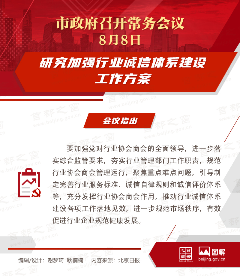 研究加強行業誠信體係建設工作方案