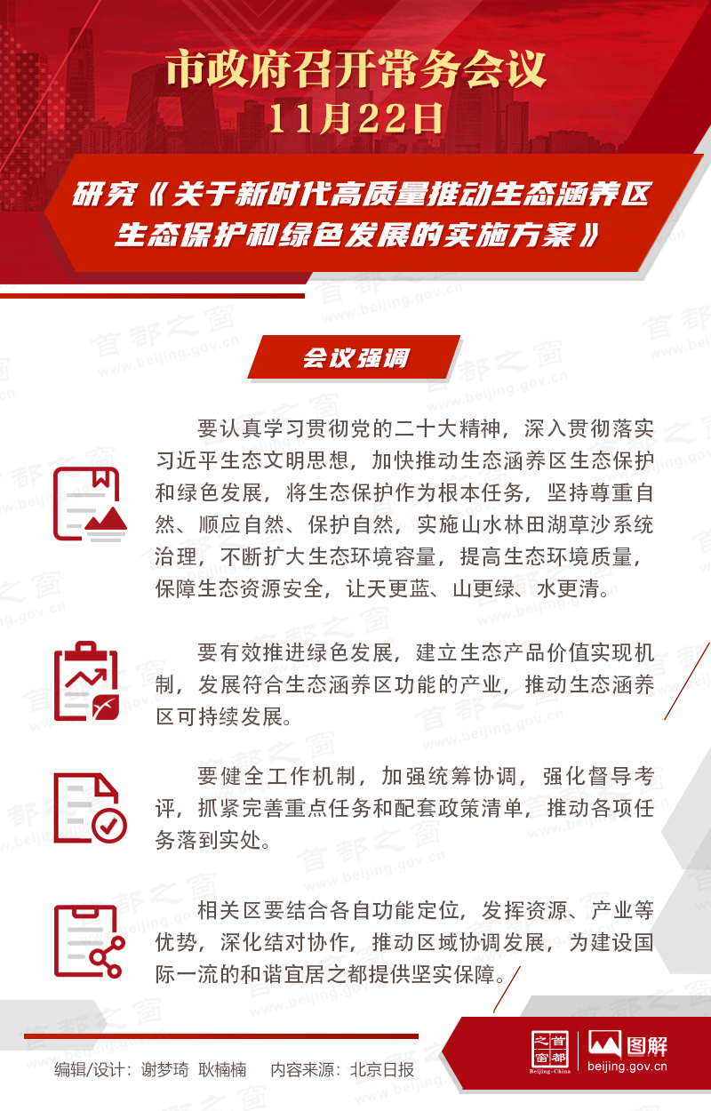 研究《關於新時代高質量推動生態涵養區生態保護和綠色發展的實施方案》