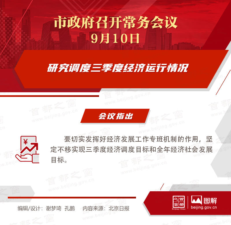 研究調度三季度經濟運行情況