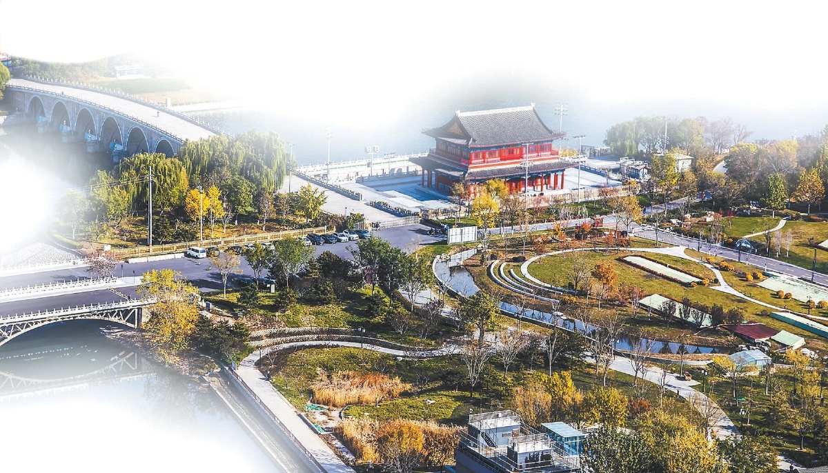 北運河通州段（資料圖）。