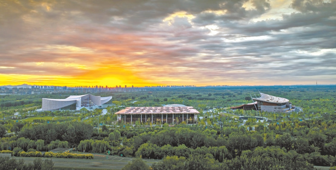 城市副中心三大文化設施（資料圖片）。