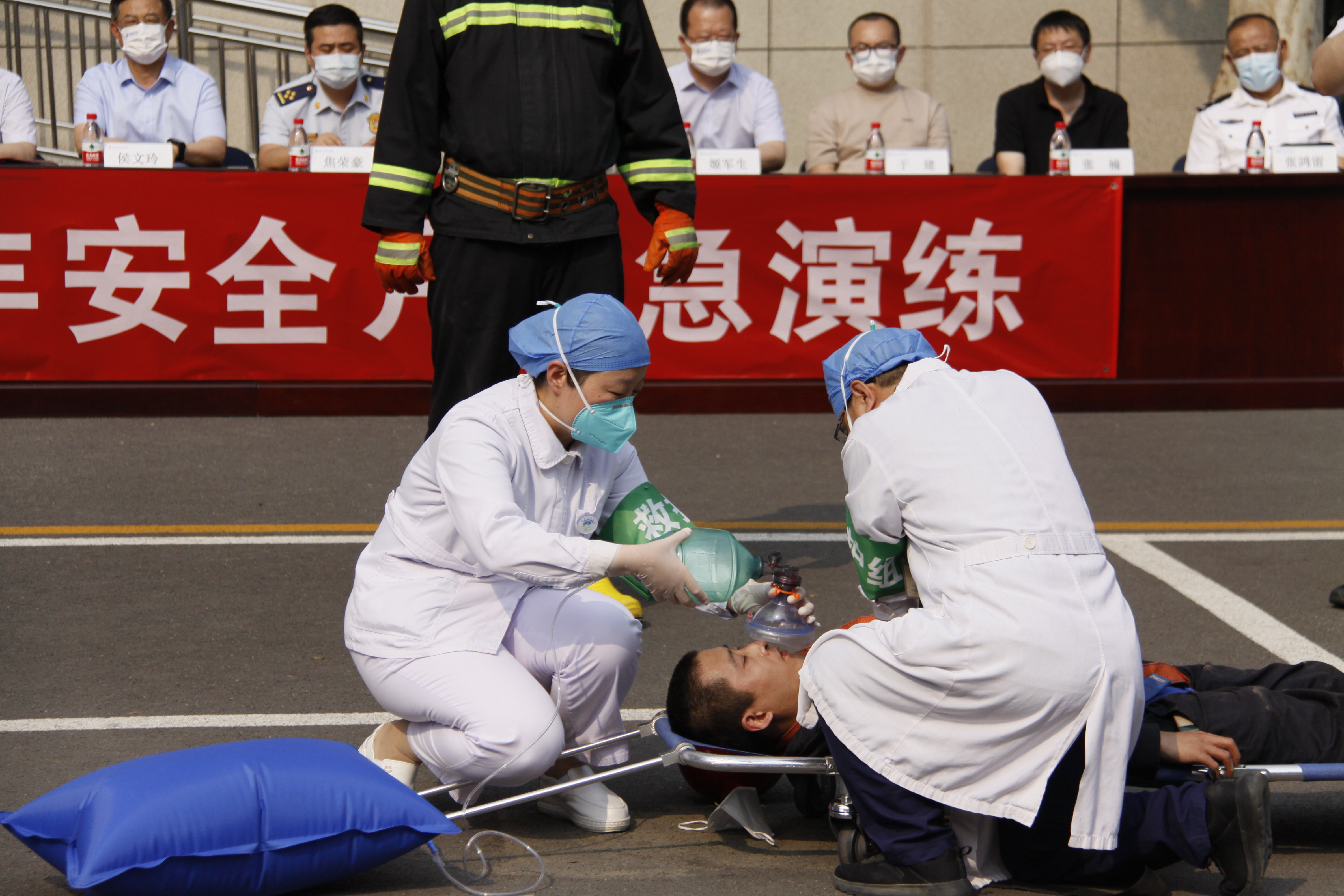 有限空間作業應急救援實戰綜合演練