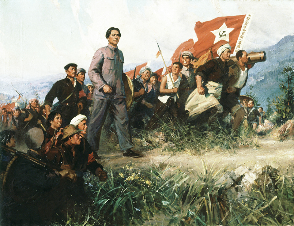 油畫《秋收起義》