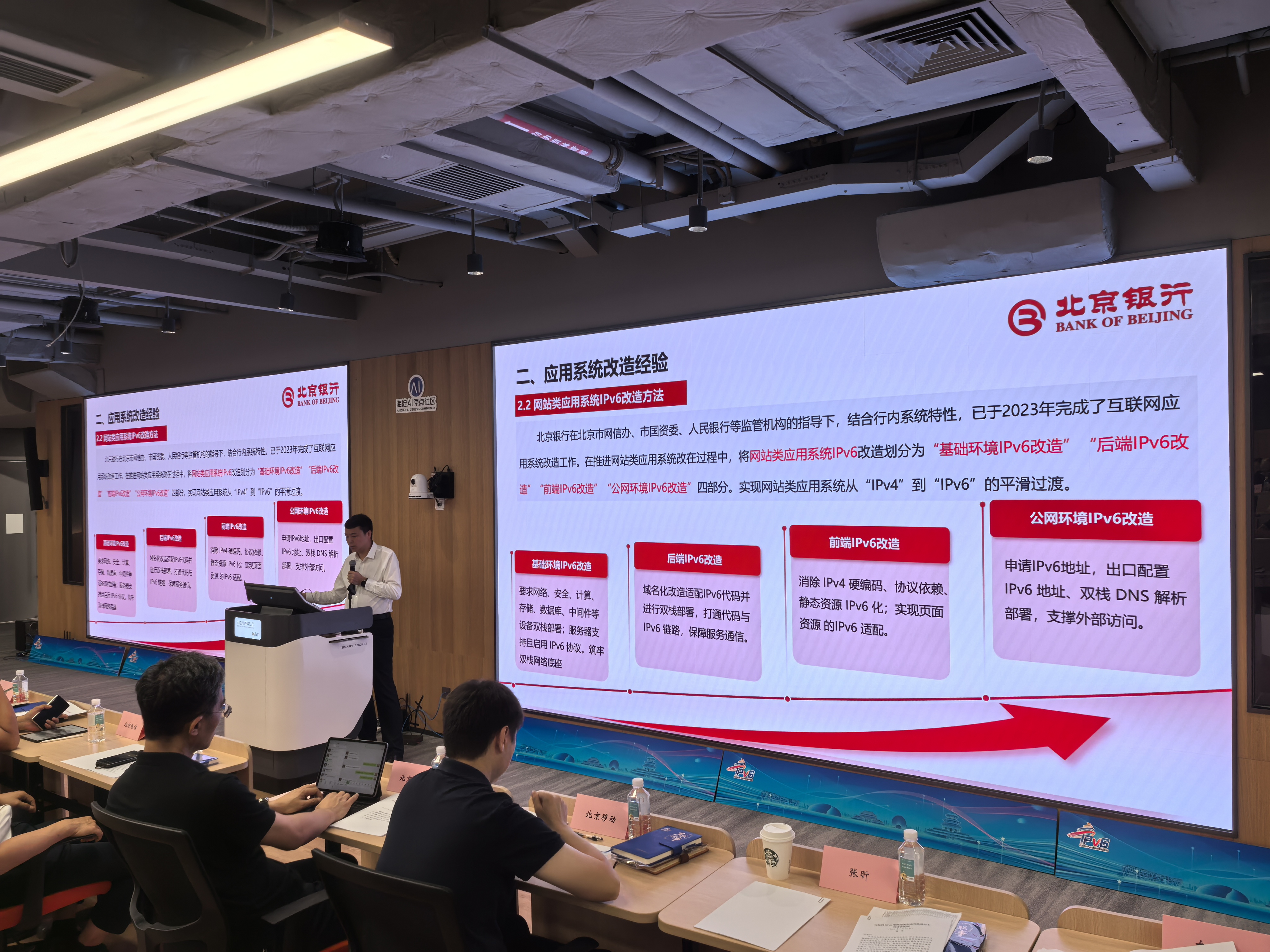 市委機要局、北京銀行等作經驗分享