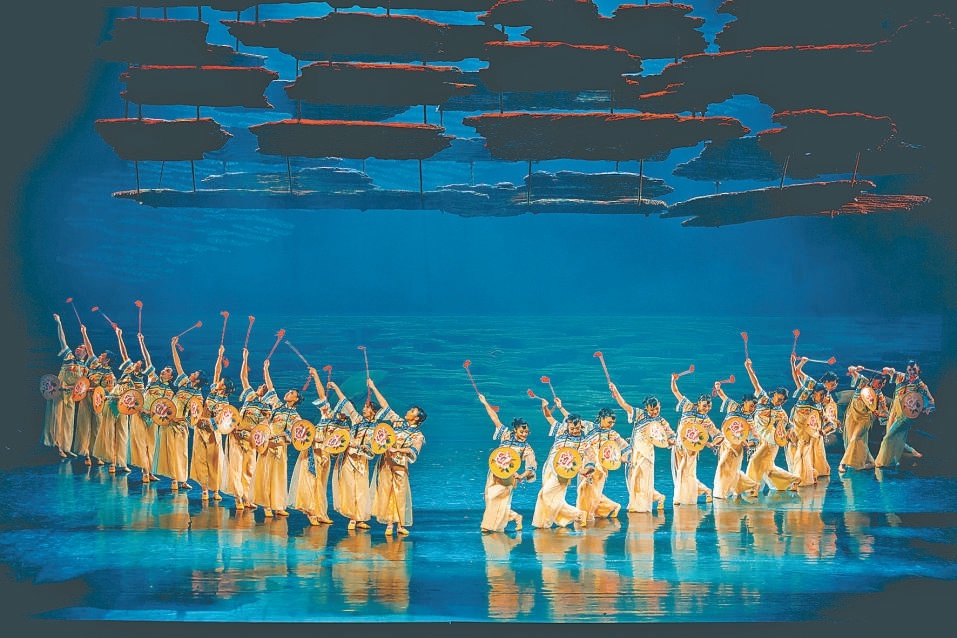 舞劇《運》劇照。 舞劇《運》劇照。