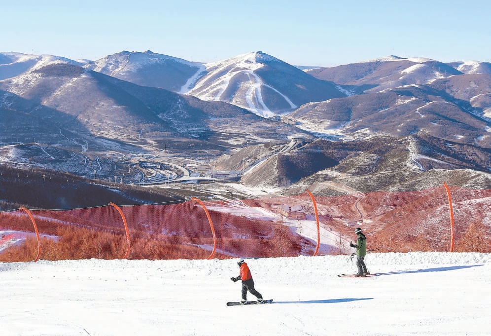 雪如意滑雪場。 雪如意滑雪場。