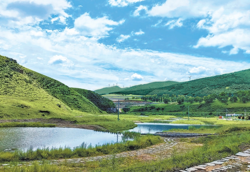 白河源上遊表流濕地建設工程。