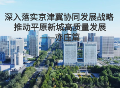 深入落實京津冀協同發展戰略 推動平原新城高質量發展——亦莊篇