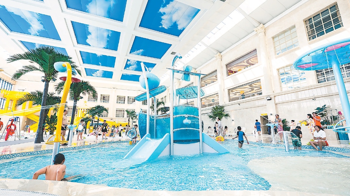 陽光彩虹灣·水世界內裝修一新。