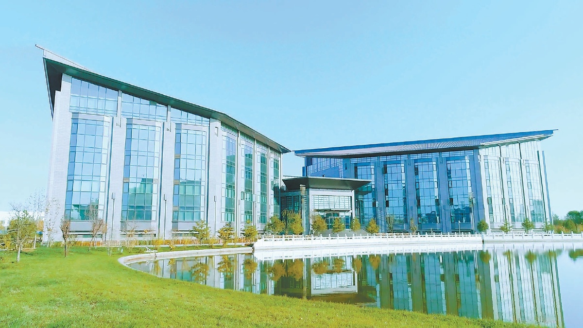 甘李藥業研發樓。