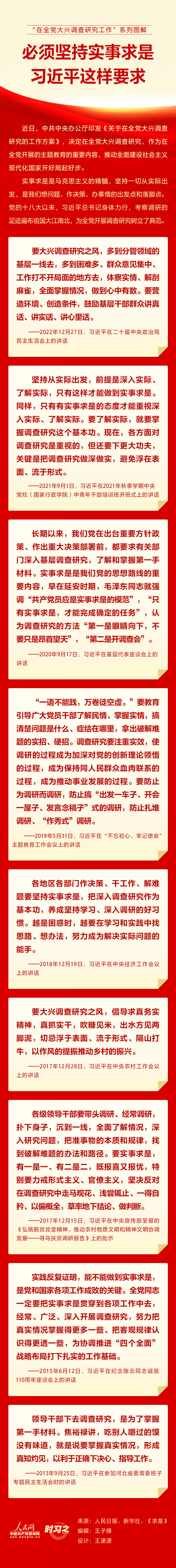 必須堅持實事求是 習近平這樣要求