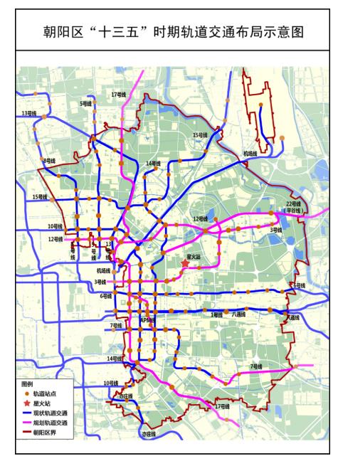 附圖3:朝陽區“十三五”時期軌道交通布局示意圖 附圖3:朝陽區“十三五”時期軌道交通布局示意圖.jpg