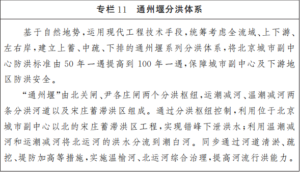 專欄11 通州堰分洪體係